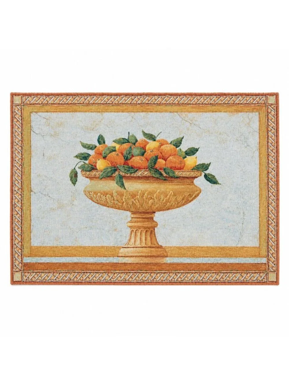 Citrus Vase Oranges of Florida the Sunshine State Grande Tapestry Wall Hanging